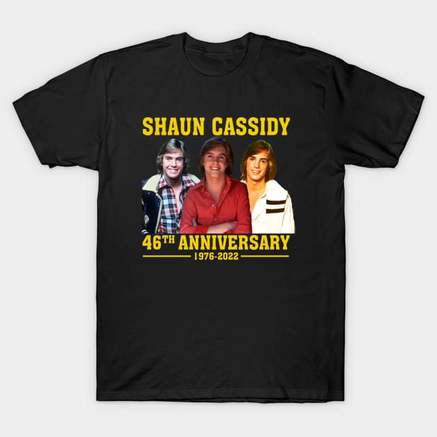 Shaun Cassidy 46th Anniversary 1976 2022 Movie T-Shirt by fancyjan